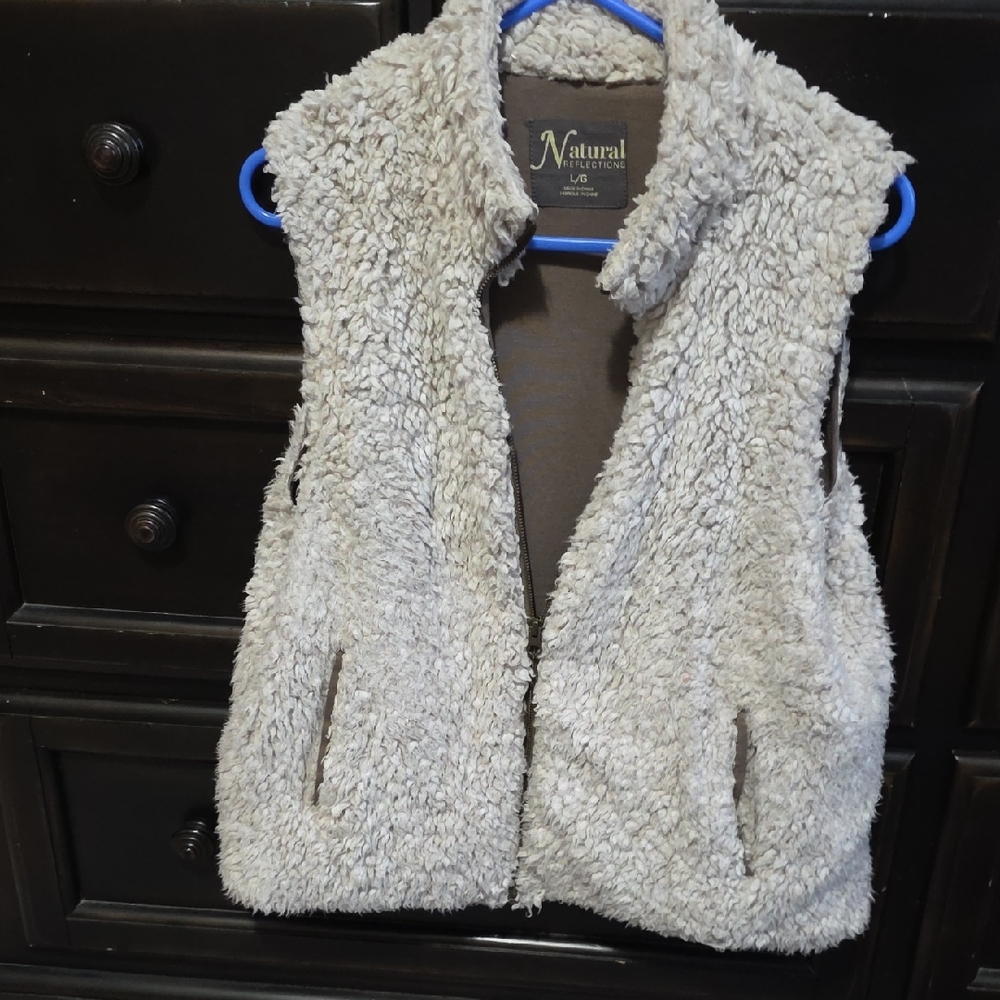 Natural Life Cozy Brown Vest